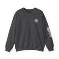Crewneck Sweatshirt — "Overthinking Solves Nothing" Graphic Pullover